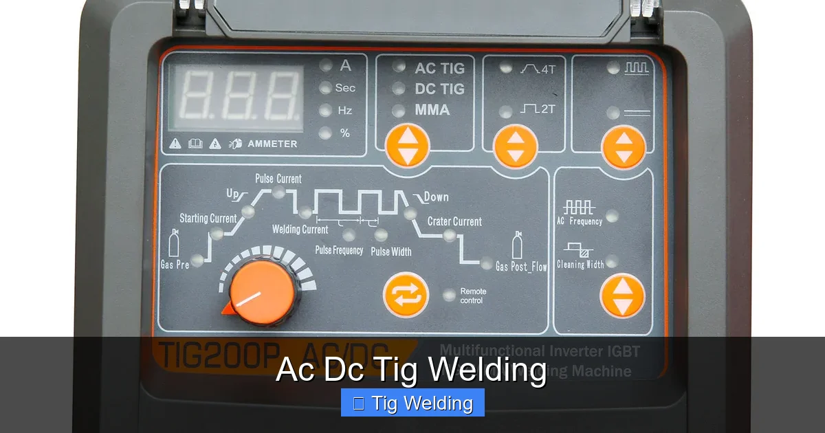Ac Dc Tig Welding