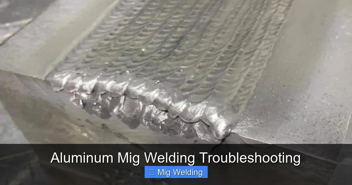 Aluminum Mig Welding Troubleshooting