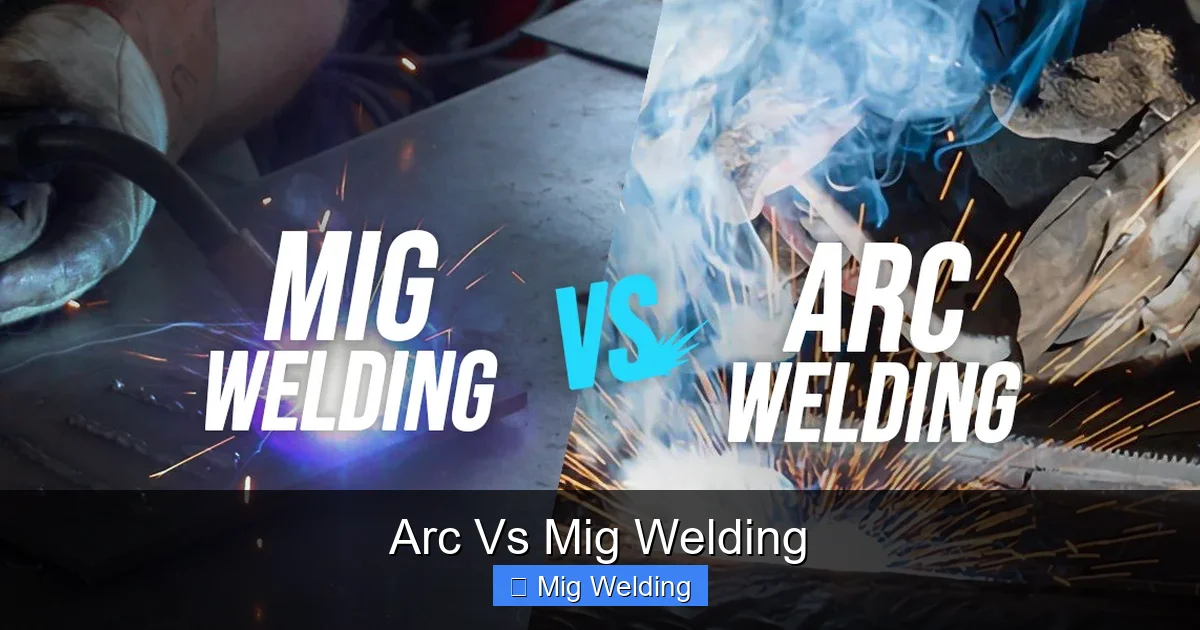 Arc Vs Mig Welding