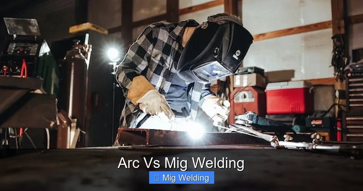 Arc Vs Mig Welding