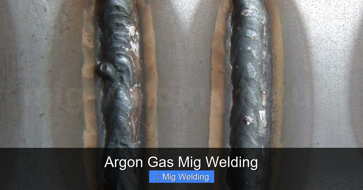 Argon Gas Mig Welding
