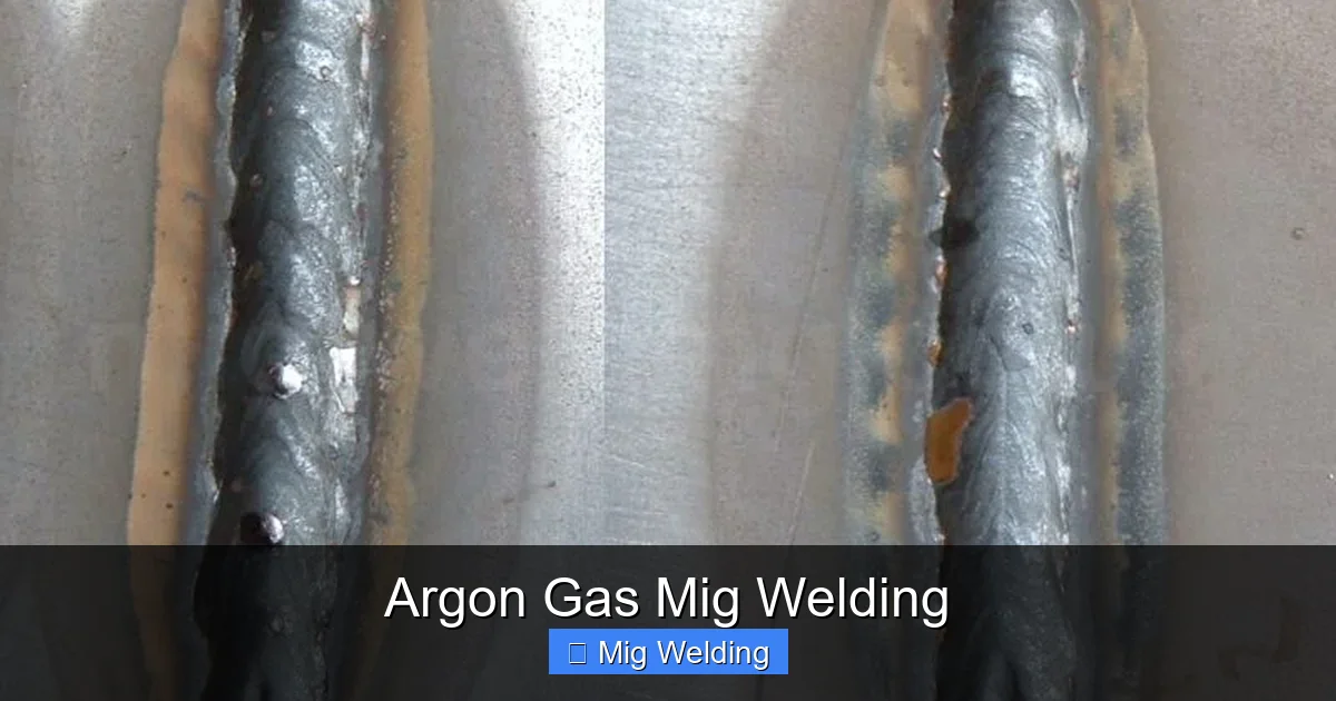 Argon Gas Mig Welding