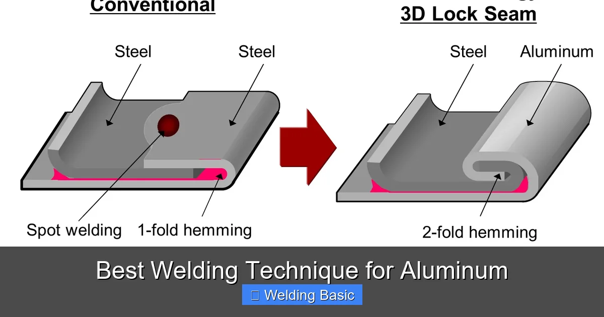 Best Welding Technique for Aluminum