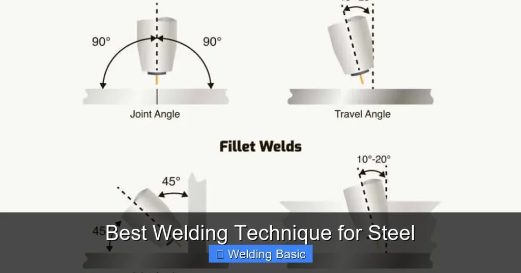 Best Welding Technique for Steel