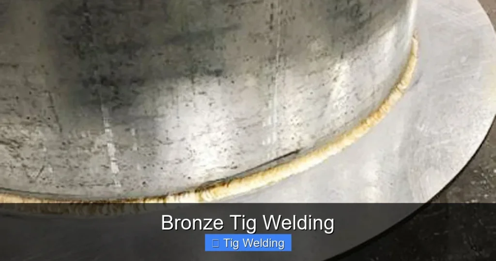 Bronze Tig Welding