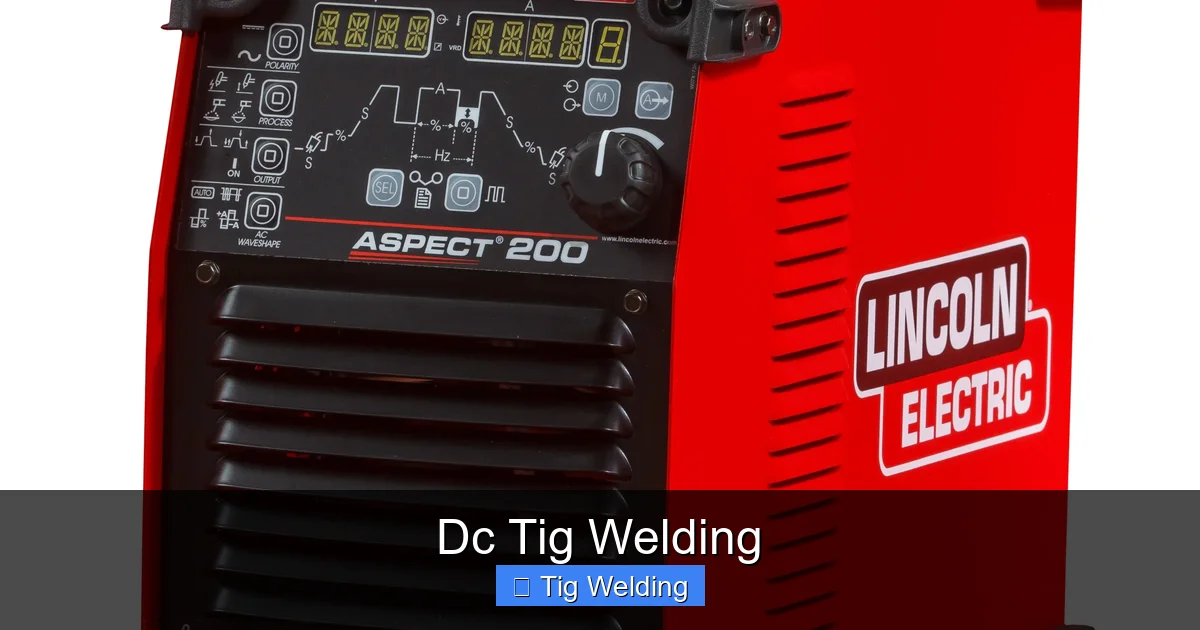 Dc Tig Welding
