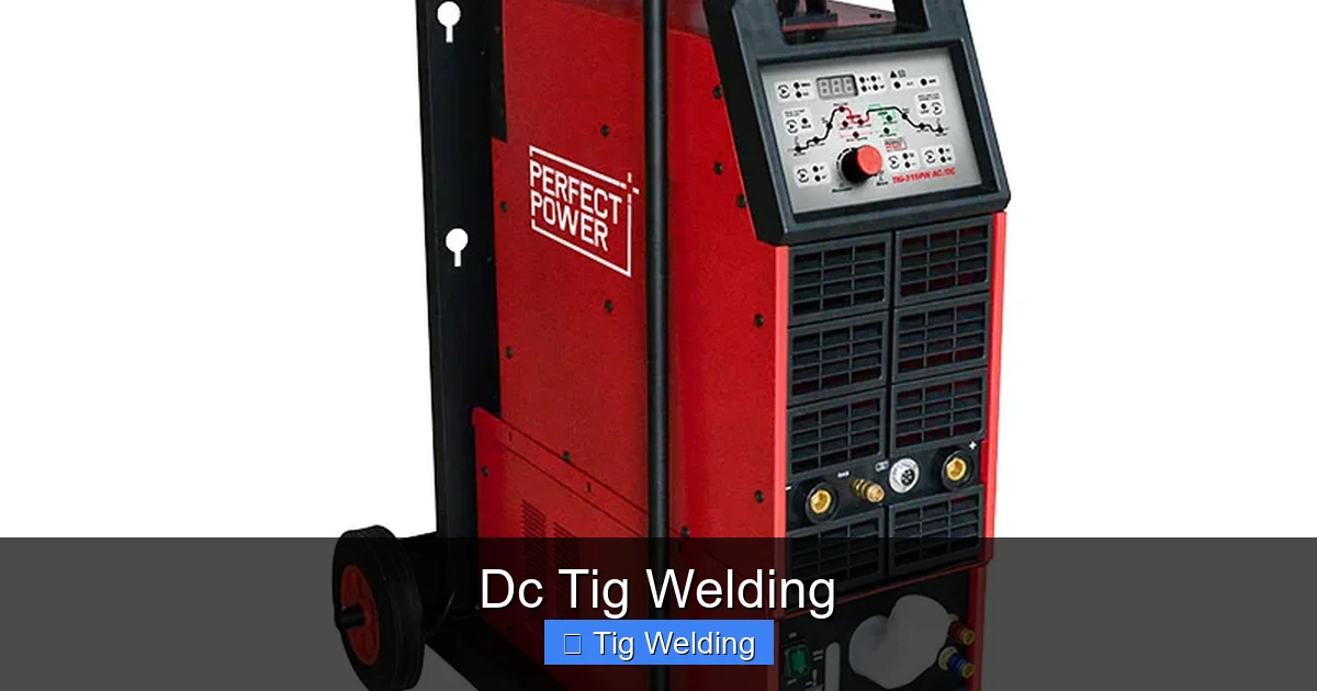 Dc Tig Welding
