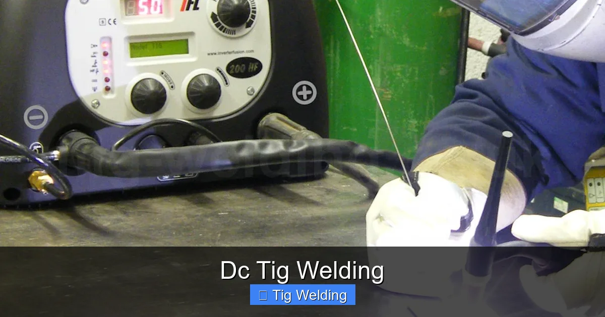 Dc Tig Welding