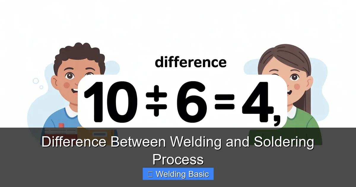 Difference Between Welding and Soldering Process