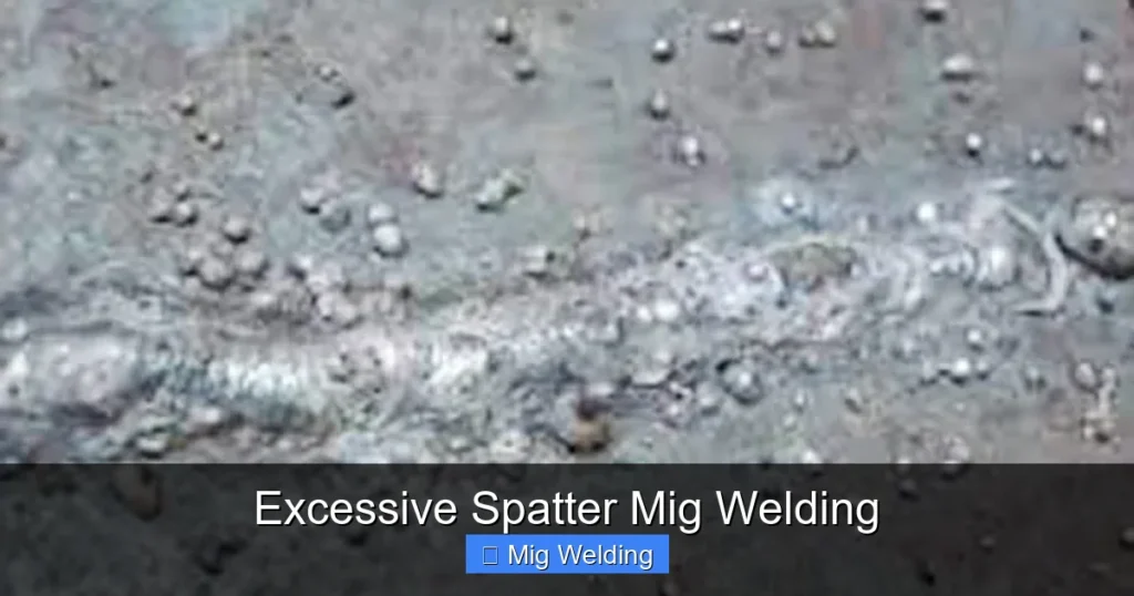 Excessive Spatter Mig Welding