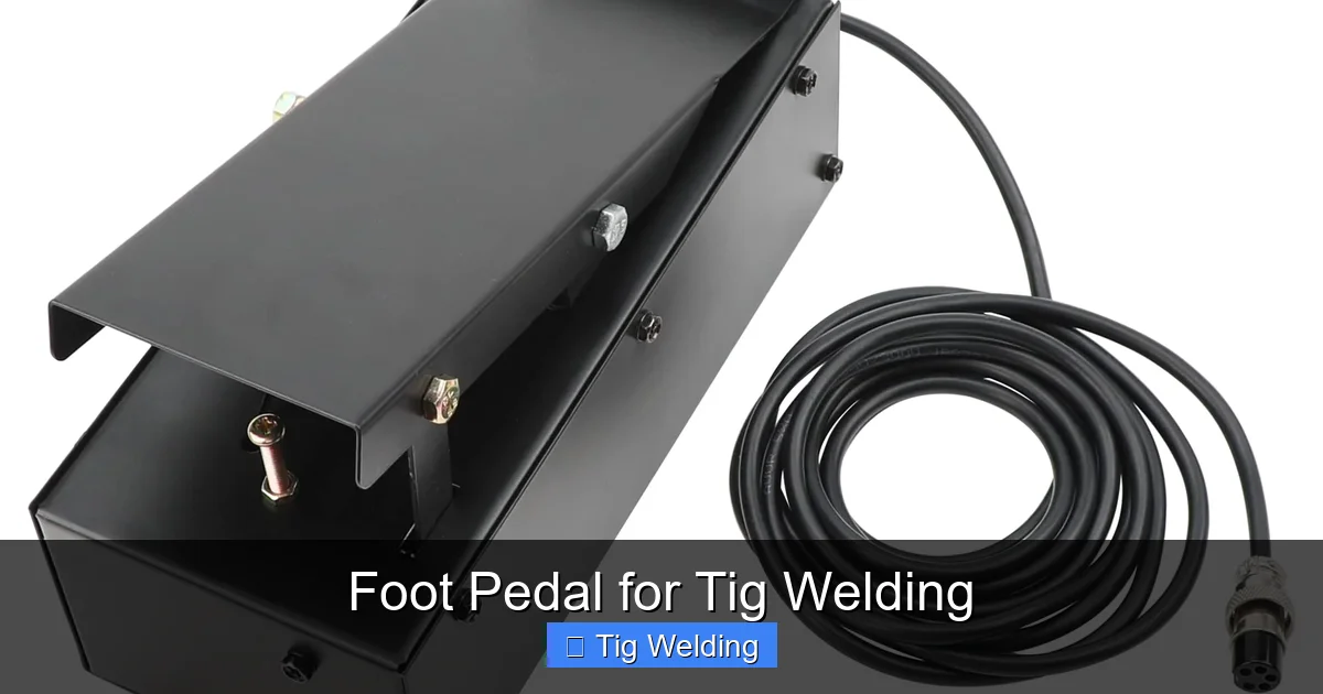 Foot Pedal for Tig Welding
