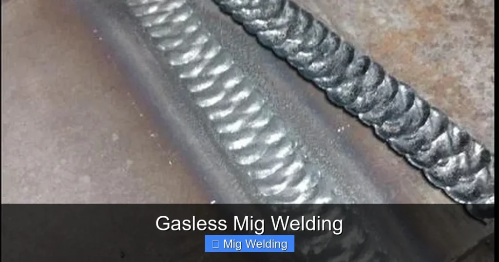 Gasless Mig Welding