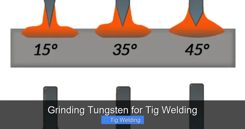 Grinding Tungsten for Tig Welding