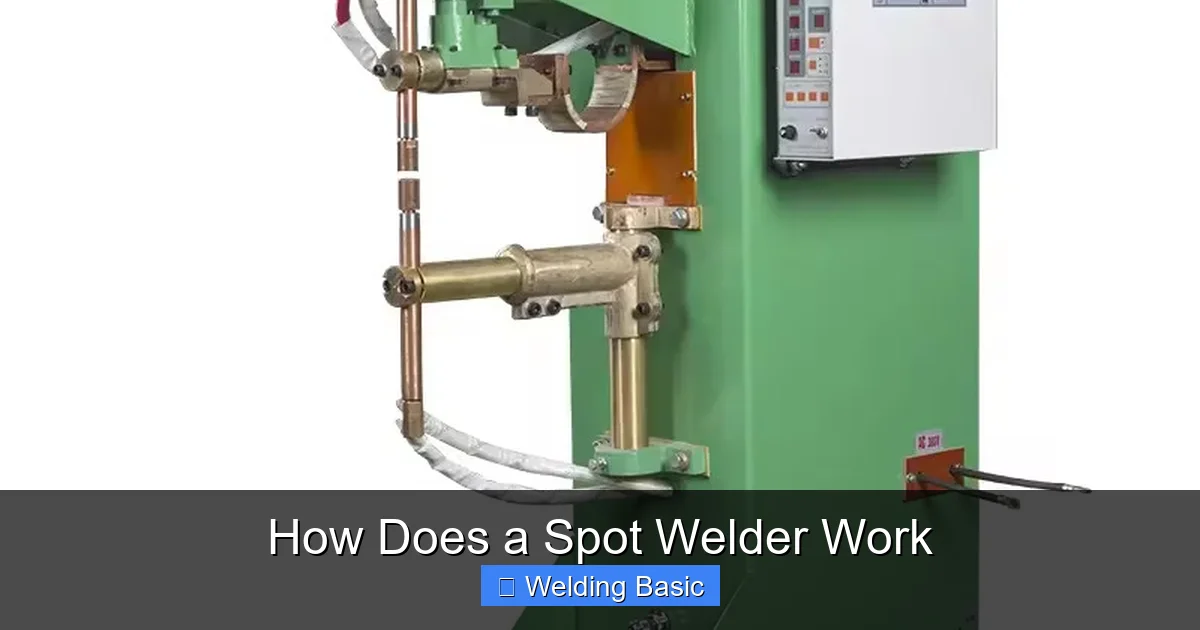 How Does a Spot Welder Work