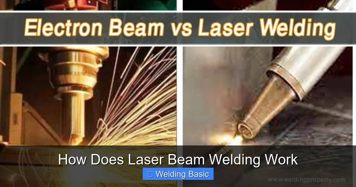 How Does Laser Beam Welding Work