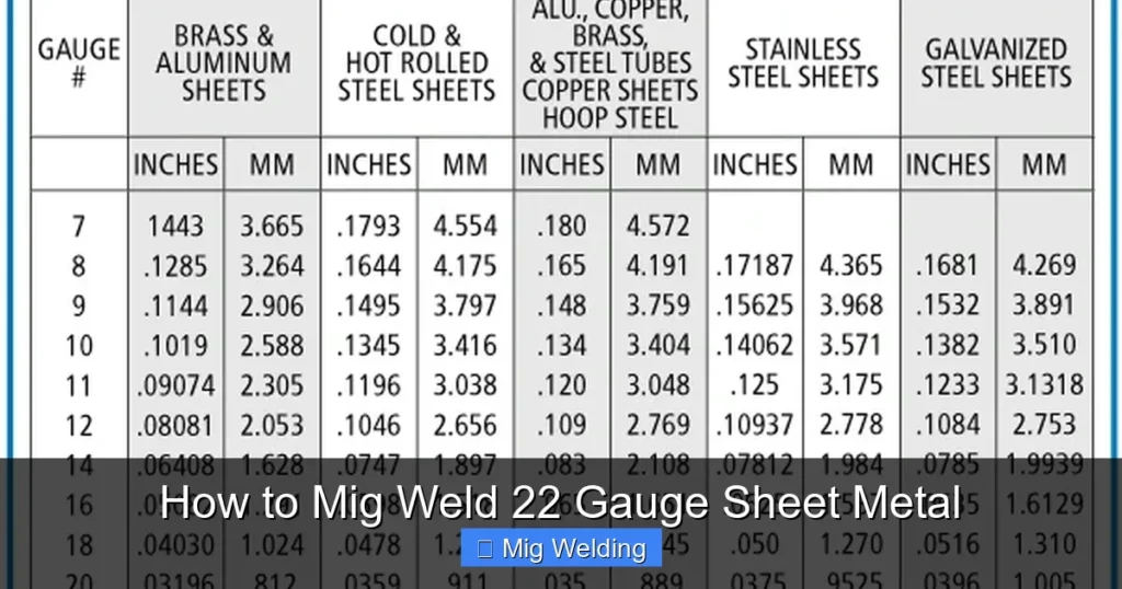 How to Mig Weld 22 Gauge Sheet Metal