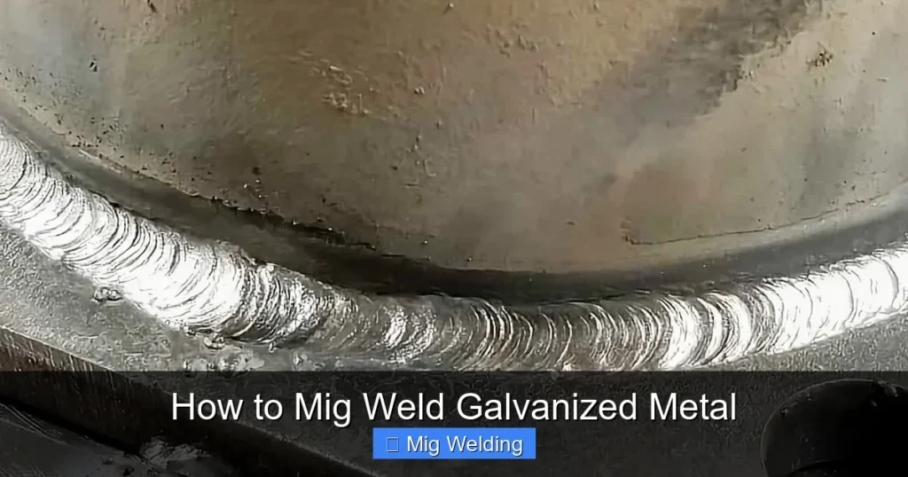 How to Mig Weld Galvanized Metal