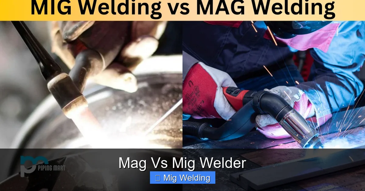 Mag Vs Mig Welder