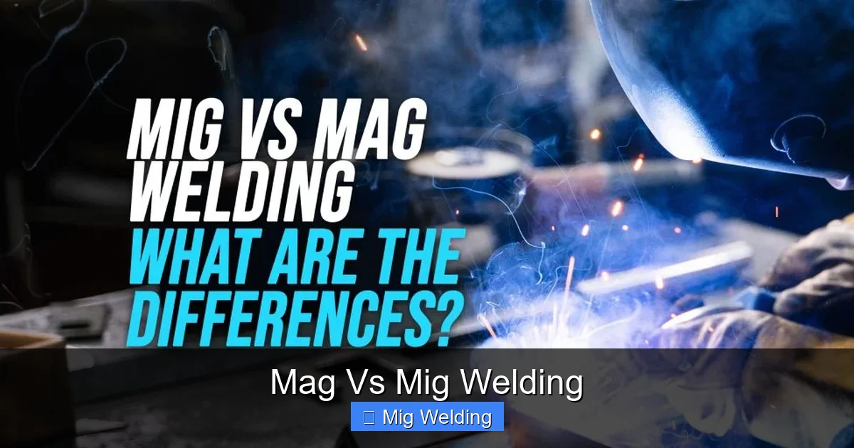 Mag Vs Mig Welding