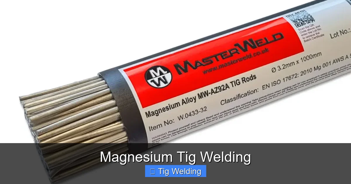Magnesium Tig Welding