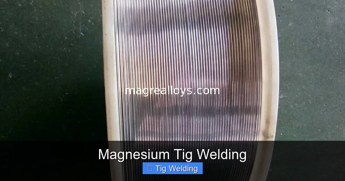 Magnesium Tig Welding