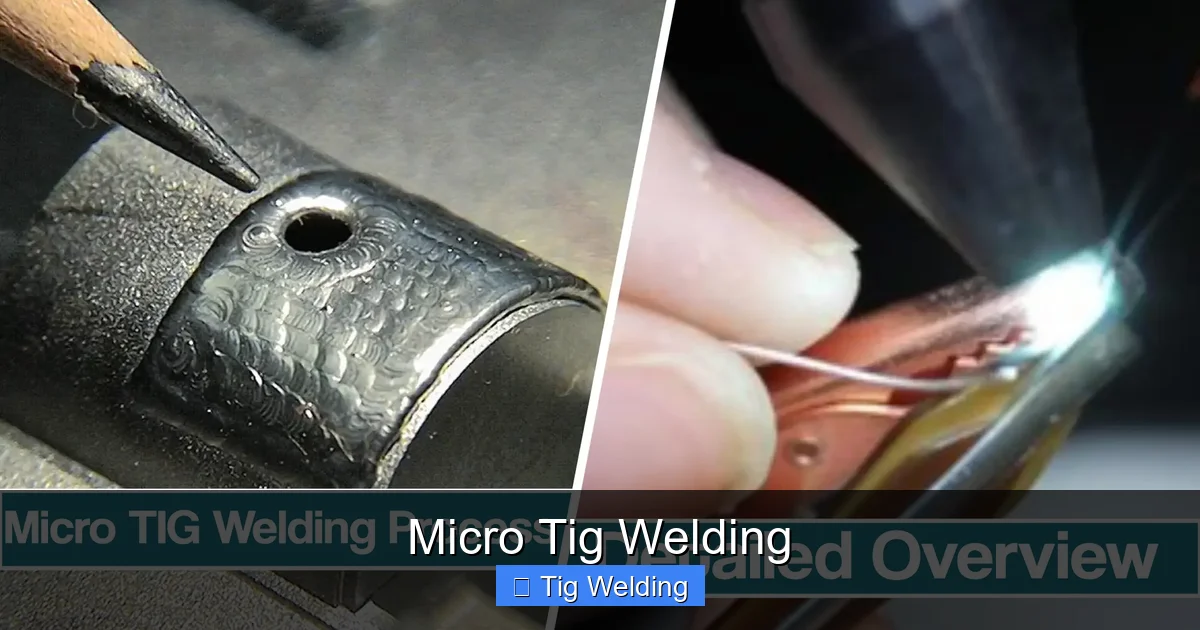 Micro Tig Welding