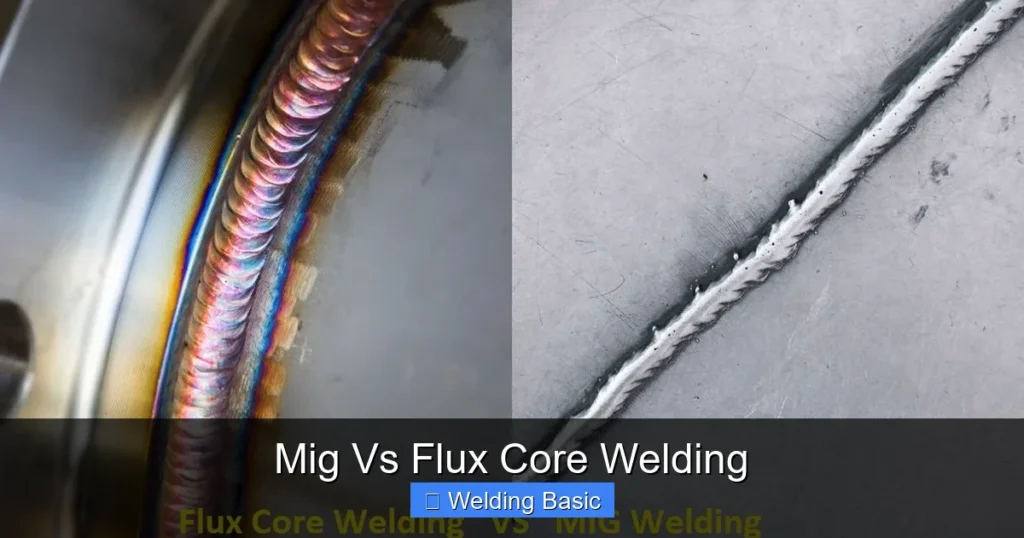 Mig Vs Flux Core Welding