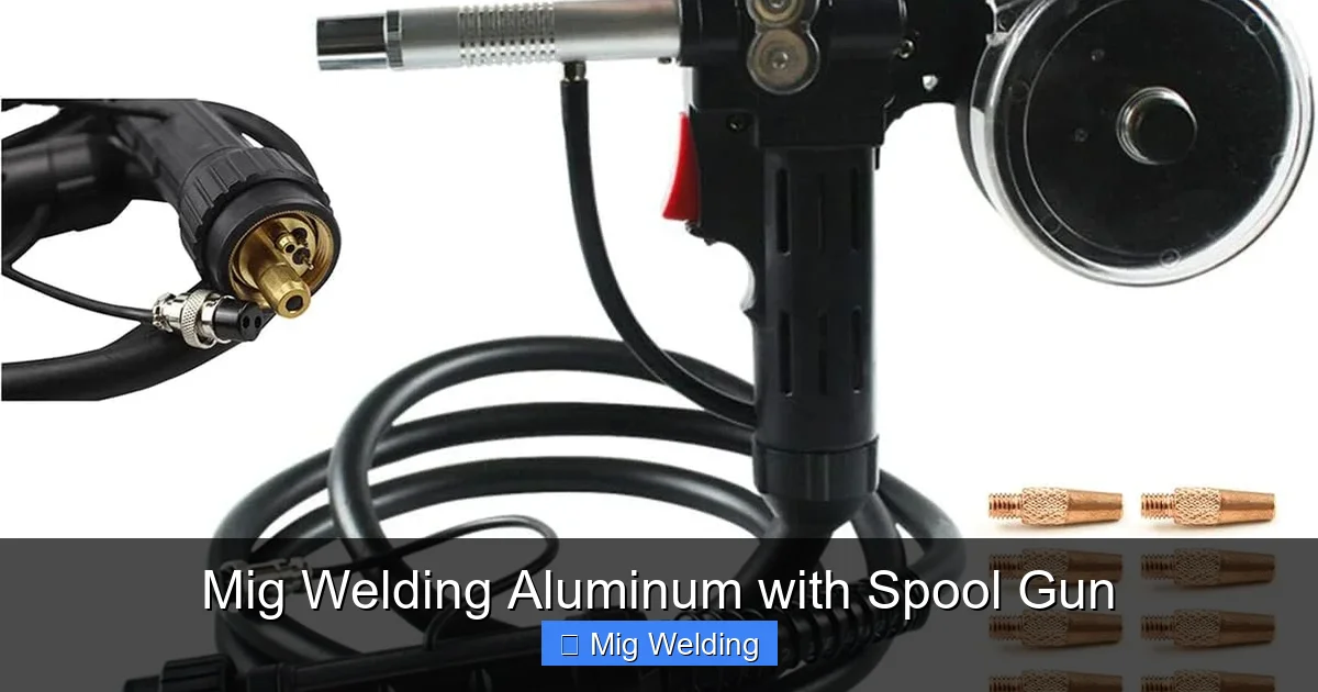 Mig Welding Aluminum with Spool Gun