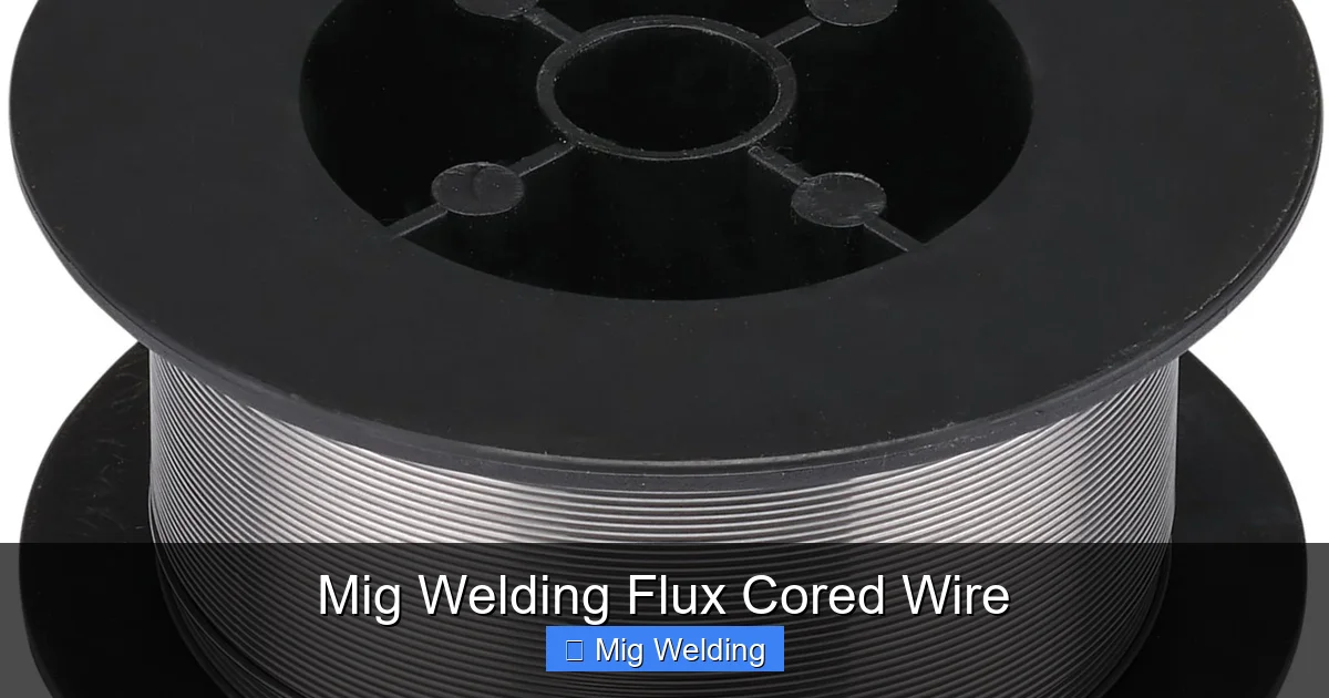 Mig Welding Flux Cored Wire