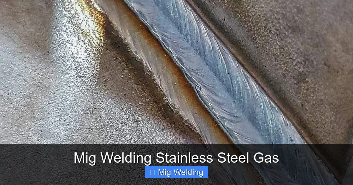 Mig Welding Stainless Steel Gas