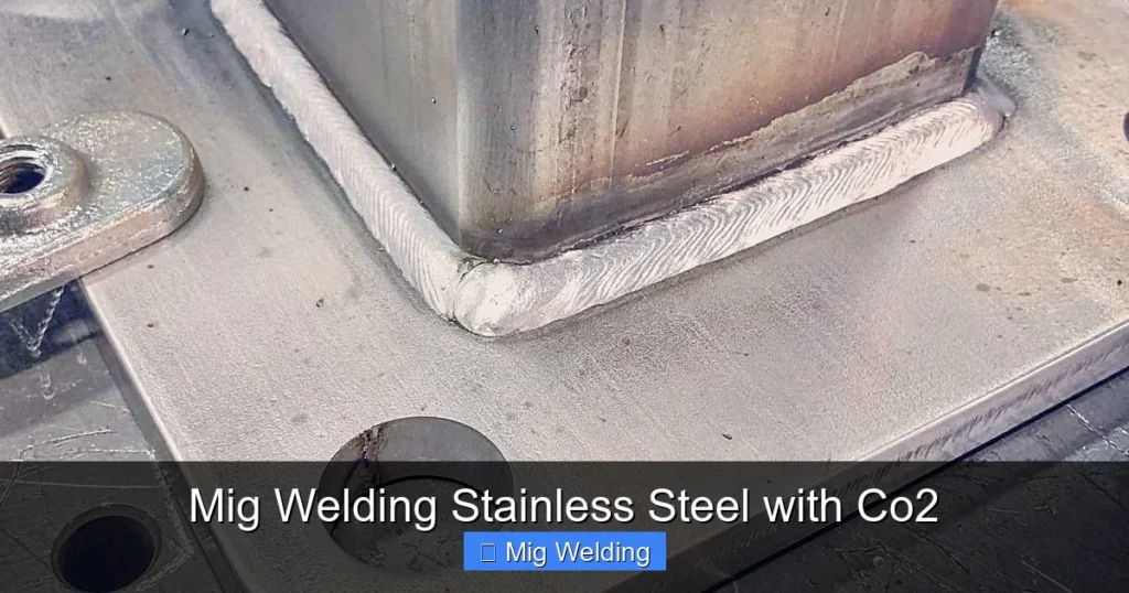 Mig Welding Stainless Steel with Co2