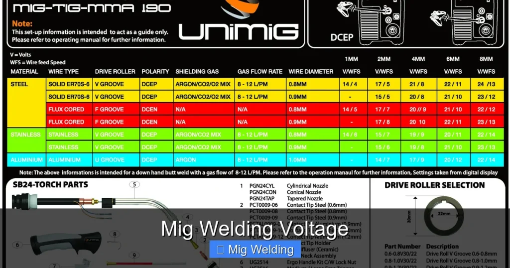 Mig Welding Voltage