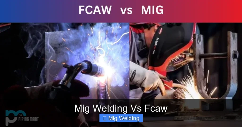 Mig Welding Vs Fcaw