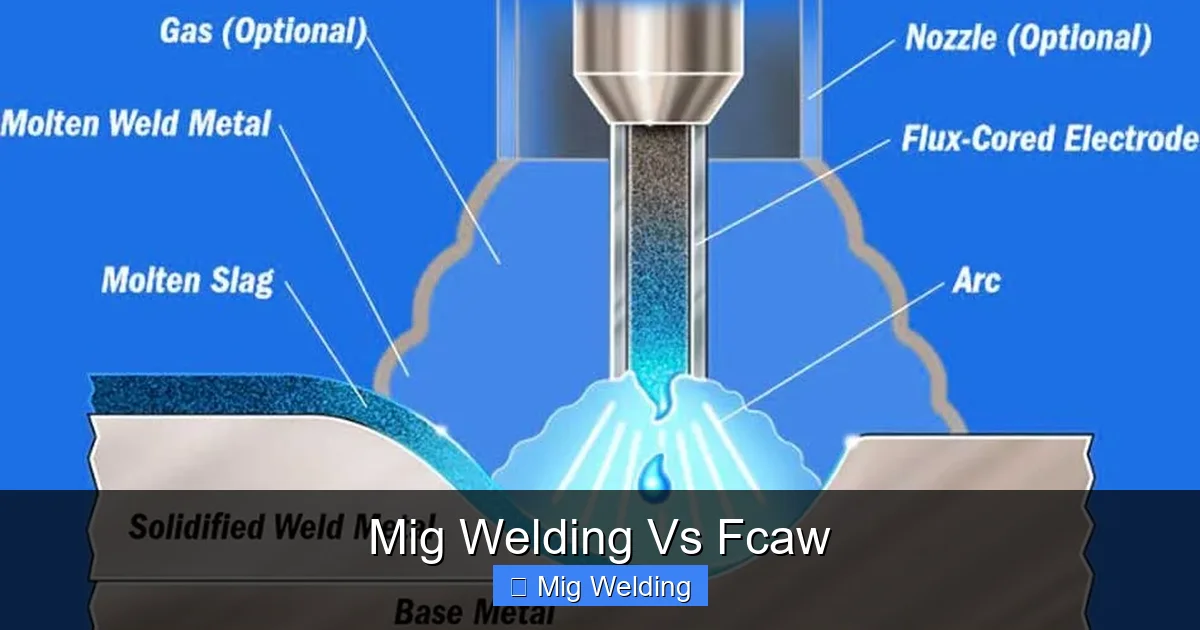 Mig Welding Vs Fcaw