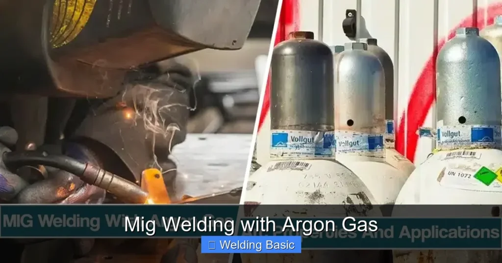 Mig Welding with Argon Gas