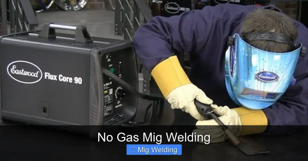 No Gas Mig Welding