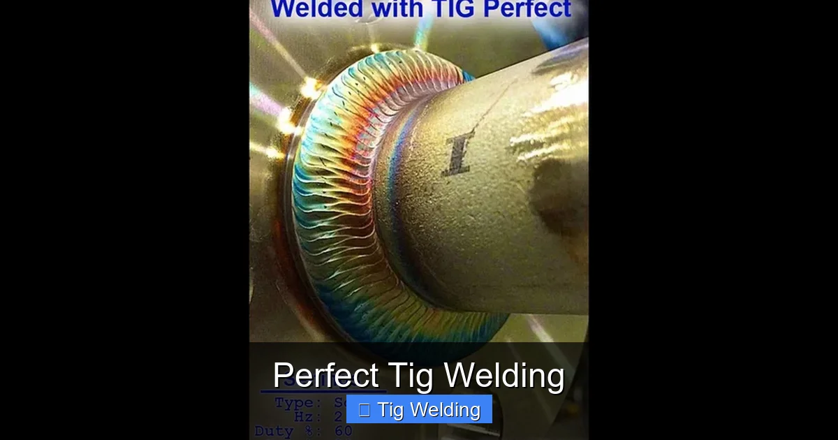 Perfect Tig Welding