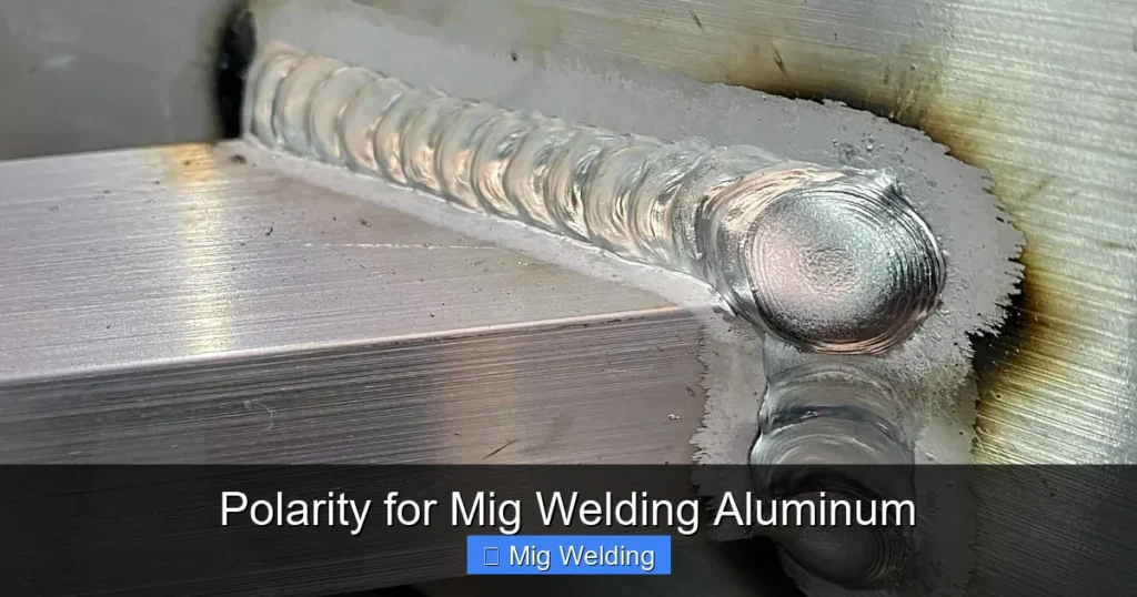 Polarity for Mig Welding Aluminum