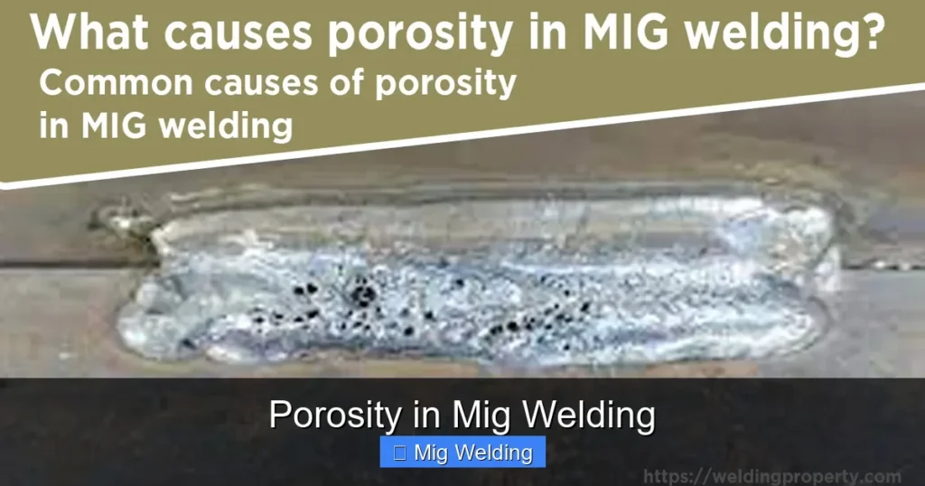 Porosity in Mig Welding