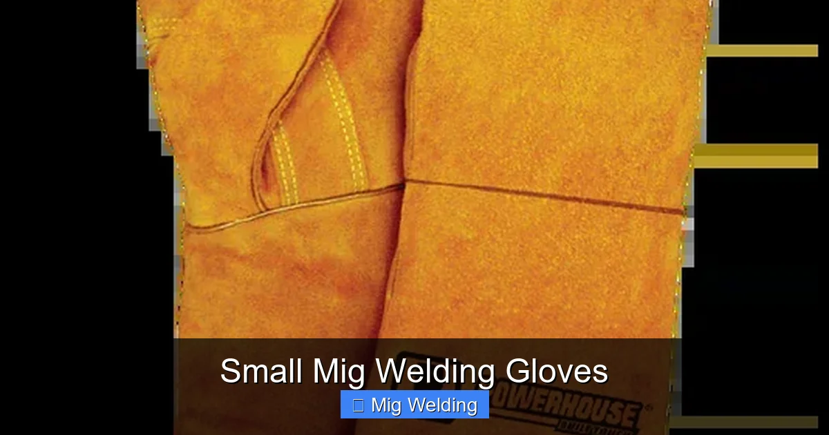 Small Mig Welding Gloves