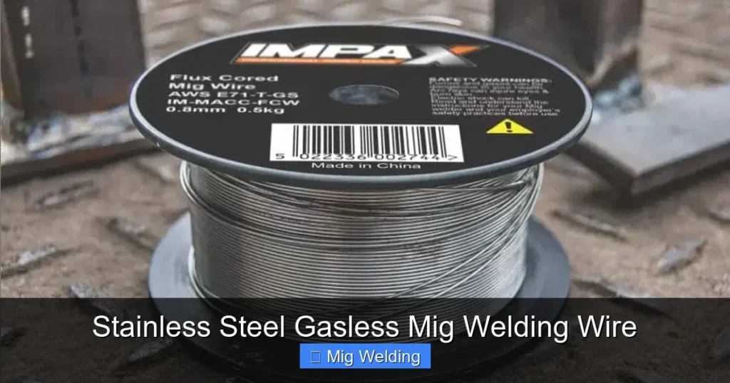 Stainless Steel Gasless Mig Welding Wire