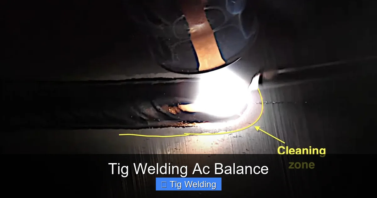 Tig Welding Ac Balance