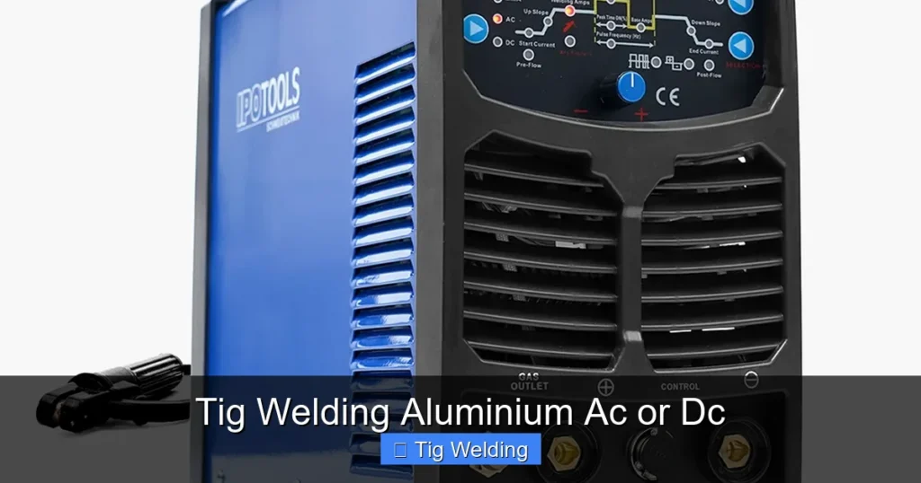 Tig Welding Aluminium Ac or Dc