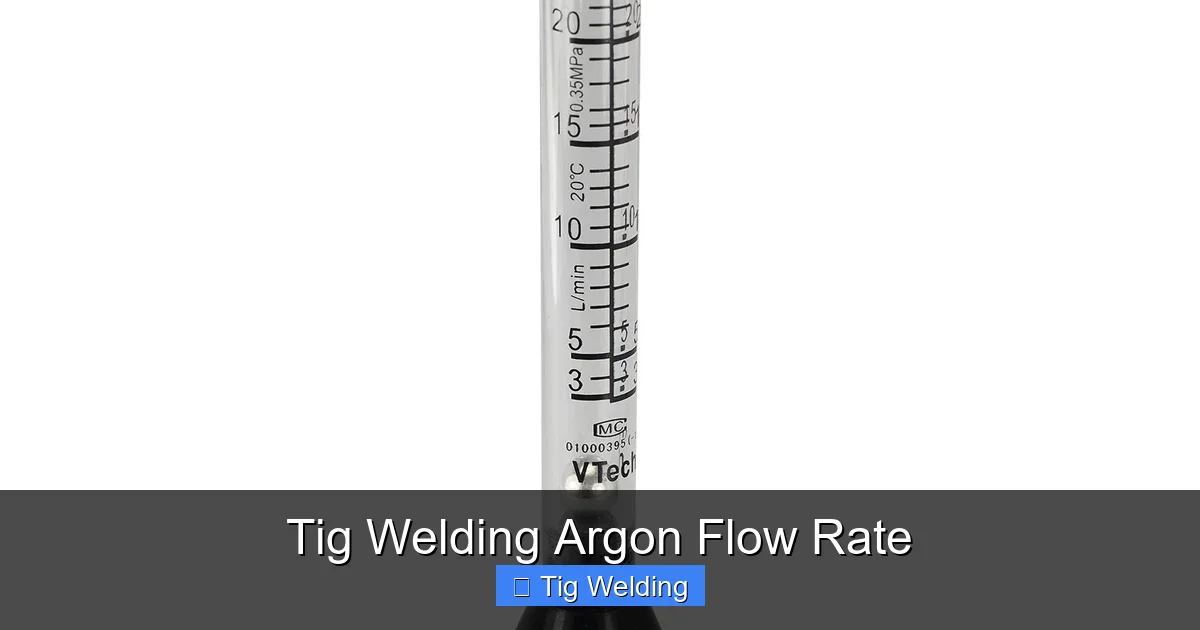 Tig Welding Argon Flow Rate