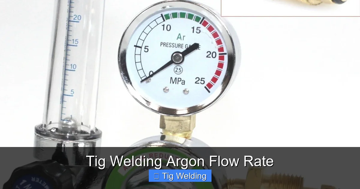 Tig Welding Argon Flow Rate