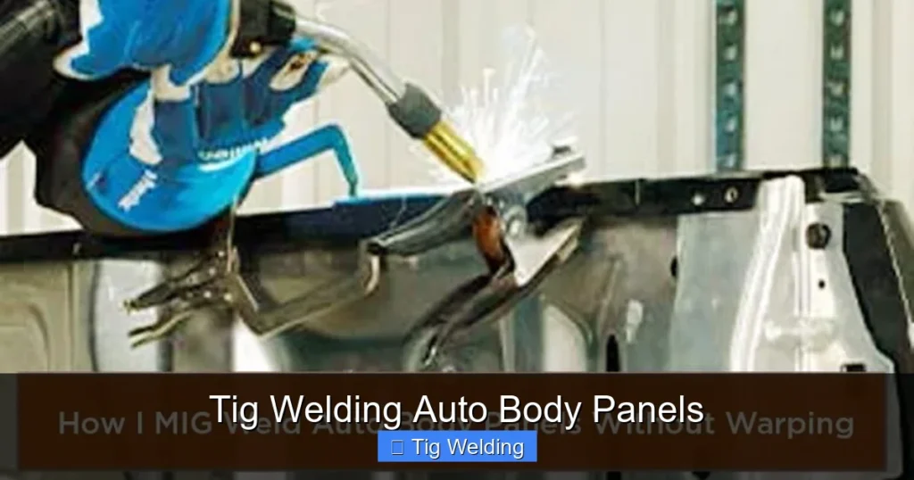 Tig Welding Auto Body Panels