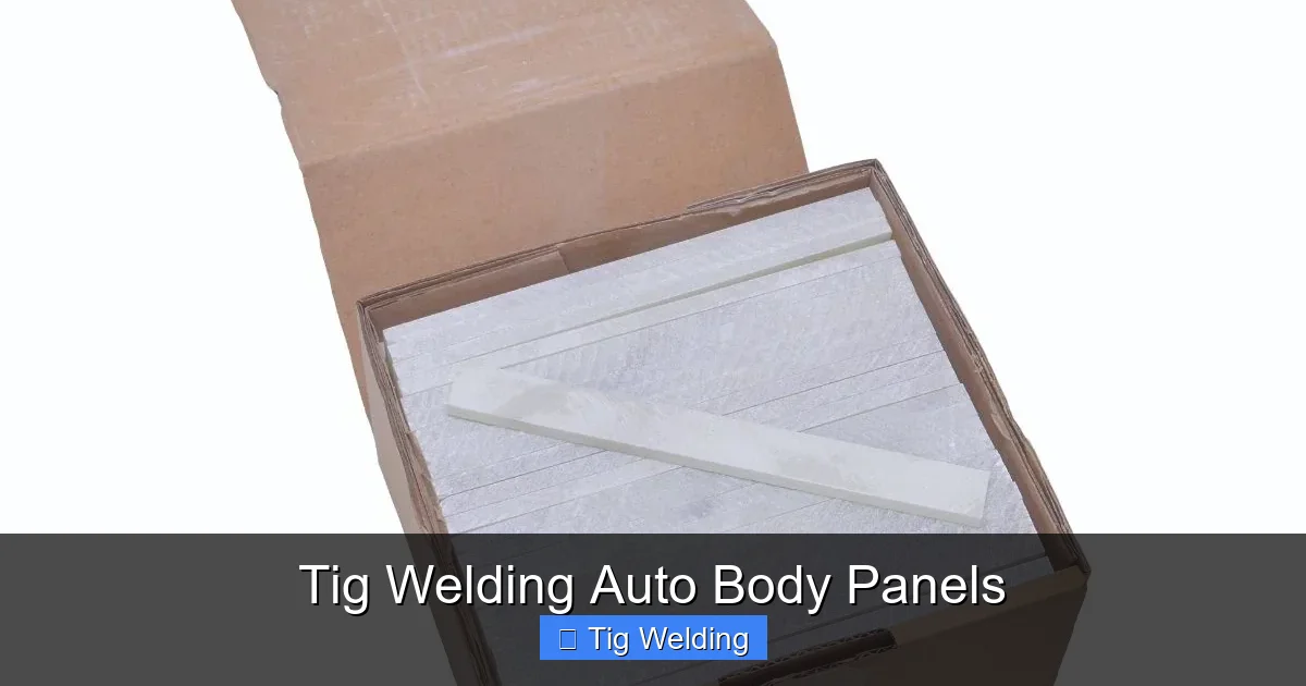 Tig Welding Auto Body Panels
