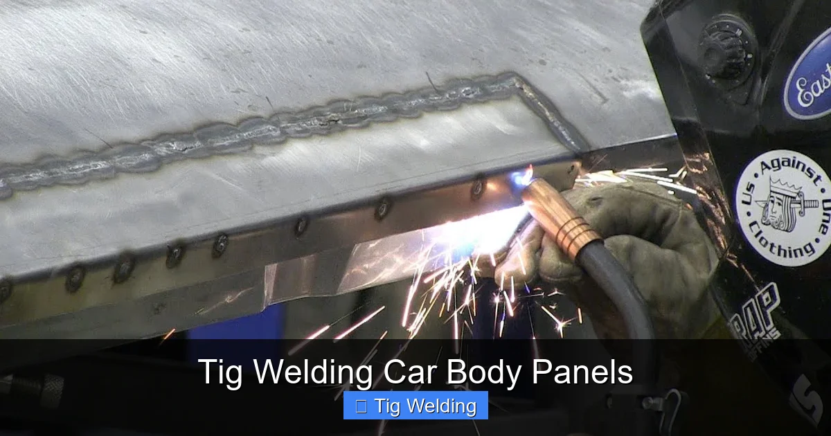 Tig Welding Car Body Panels