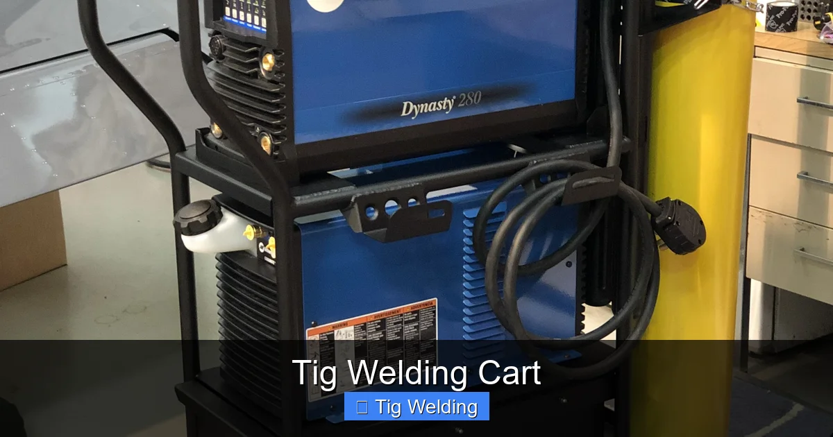 Tig Welding Cart