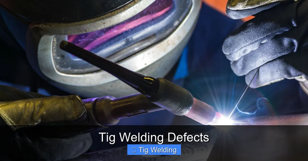 Tig Welding Defects